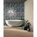 Emser Tile - Piante - 23 in. x 47 in. Porcelain Wall Tile - Jungle Installed 3