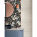 Emser Tile - Piante - 23 in. x 47 in. Porcelain Wall Tile - Romantic Installed 3