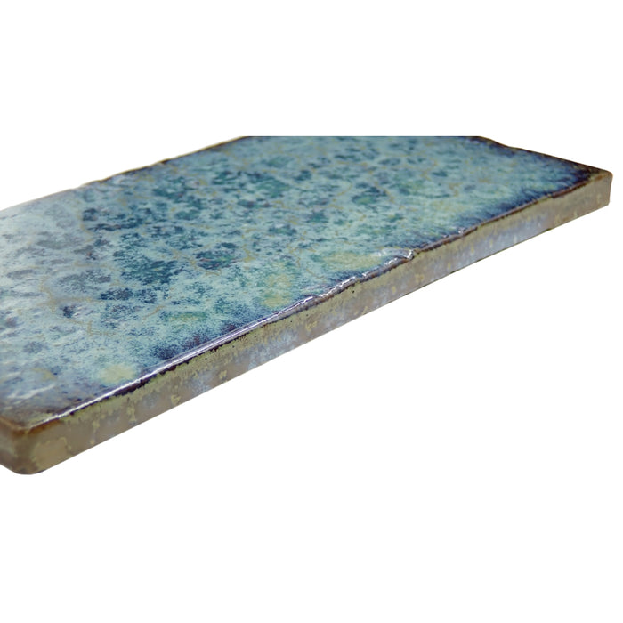 Emser Tile - Texturo - 4 in. x 8 in. Porcelain Wall Tile - Cobalt Close View 2