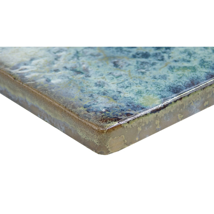 Emser Tile - Texturo - 4 in. x 8 in. Porcelain Wall Tile - Cobalt Close View