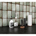 Emser Tile - Texturo - 4 in. x 8 in. Porcelain Wall Tile - Cobalt Installed