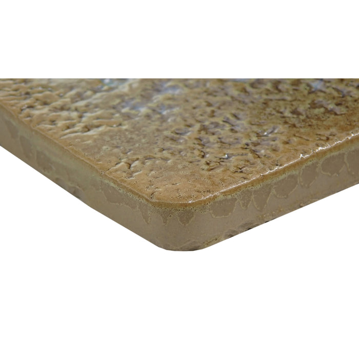 Emser Tile - Texturo - 4 in. x 8 in. Porcelain Wall Tile - Ochre Close View