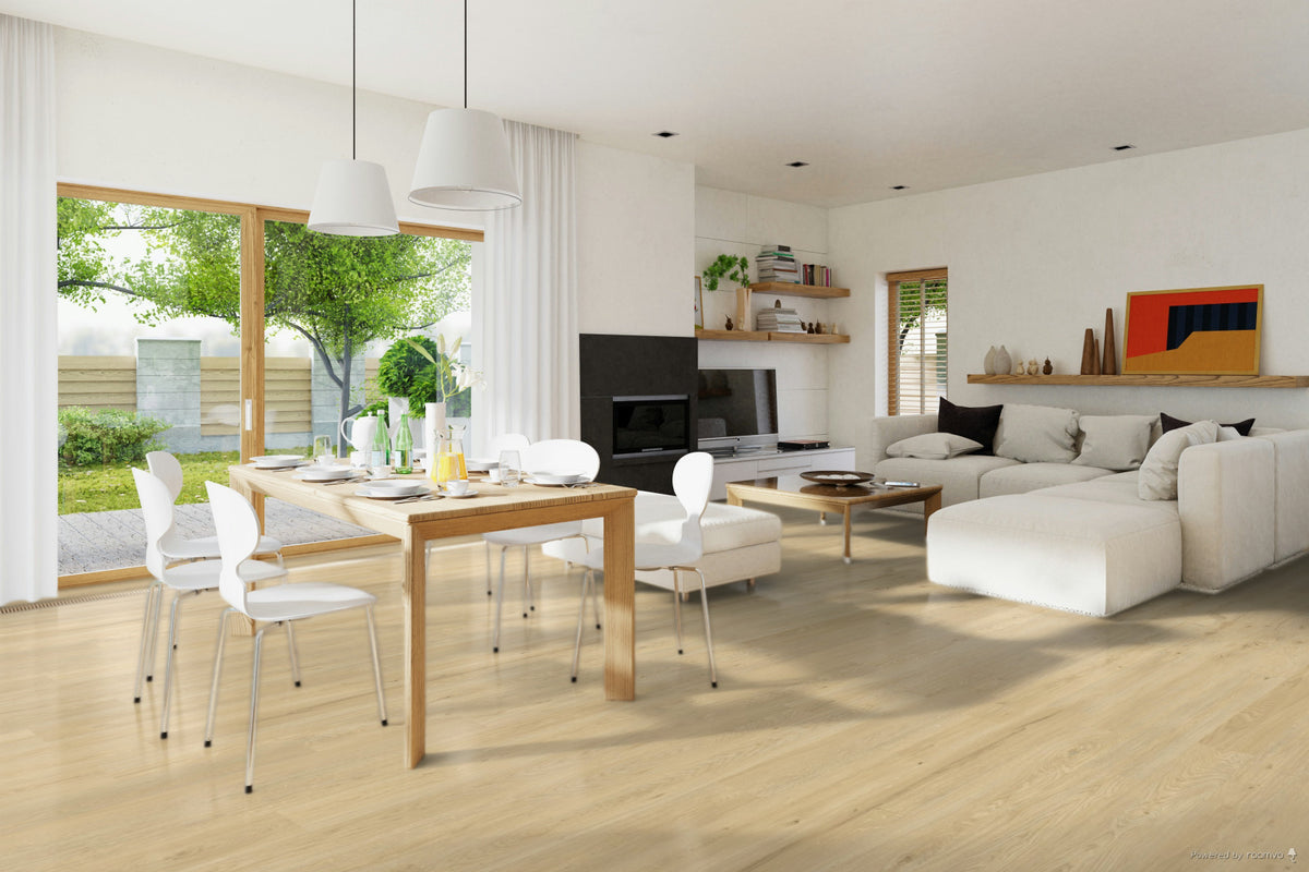 Engineered Floors - Nurture Collection - 7 in. x 48 in. - Willow Installed