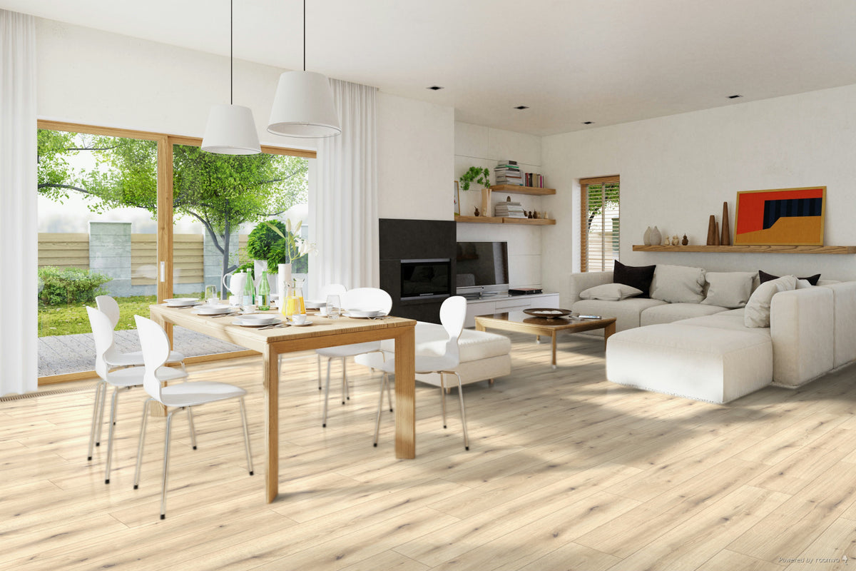 Engineered Floors - Wood Tech Collection - 7 in. x 54 in. - New Guinea Installed
