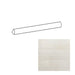Equipe - Bali - .5" x 8" Jolly Trim Tile - White