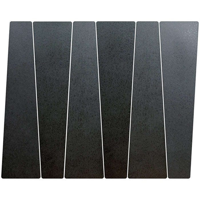 MTD - Bamboo Collection - 2.5 in. x 9 in. Porcelain Tile - Antracita