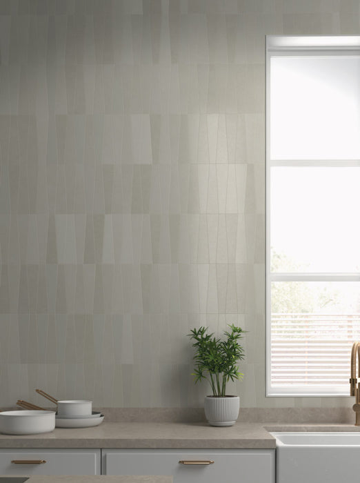 MTD - Bamboo Collection - 2.5 in. x 9 in. Porcelain Tile - Arena Installed 2