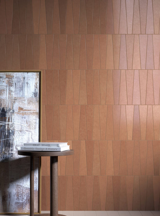 MTD - Bamboo Collection - 2.5 in. x 9 in. Porcelain Tile - Barro Installed