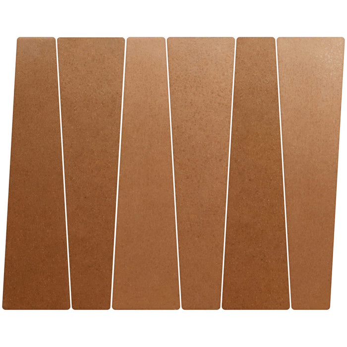 MTD - Bamboo Collection - 2.5 in. x 9 in. Porcelain Tile - Barro