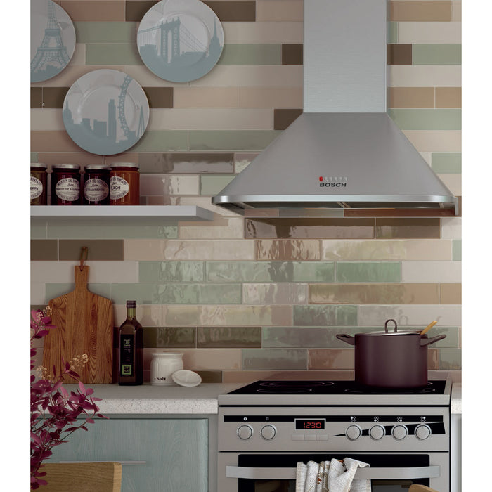 Equipe - Country Collection - 2.5" x 8" Wall Tile - Vison Installed 2