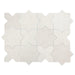Equipe - Elda Star and Cross Collection - 6.5 in. x 6.5 in. Porcelain Tile - White Star