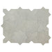 Equipe - Elda Star and Cross Collection - 5 in. x 5 in. Porcelain Tile - Grey Cross