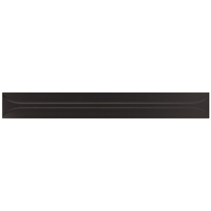 Equipe - Hopp Collection - 2" x 16" Wall Tile - Bro Graphite