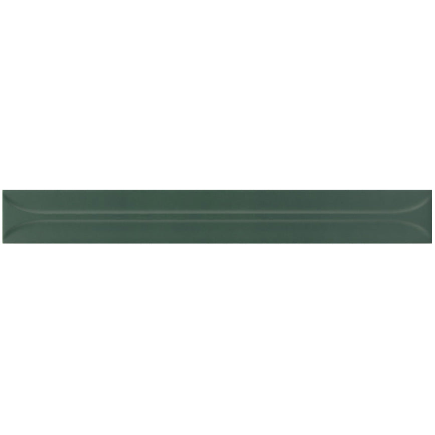 Equipe - Hopp Collection - 2&quot; x 16&quot; Wall Tile - Bro Laurel Green