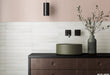 Equipe - Massimo Collection - 2 in. x 16 in. Ceramic Tile - White Room Scene