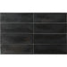 Equipe - Island Collection - 2.5 in. x 8 in. Ceramic Wall Tile - Black