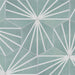 SomerTile - Horizon Collection -  7 3/4 in. x 9 in. - Hexagon Porcelain Tile - Dusk Aguamarina Installed