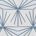 SomerTile - Horizon Collection -  7 3/4 in. x 9 in. - Hexagon Porcelain Tile - Dawn Azul Installed