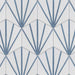 SomerTile - Horizon Collection -  7 3/4 in. x 9 in. - Hexagon Porcelain Tile - Dawn Azul Installed 3
