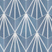 SomerTile - Horizon Collection -  7 3/4 in. x 9 in. - Hexagon Porcelain Tile - Dusk Azul Installed 3