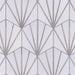 SomerTile - Horizon Collection -  7 3/4 in. x 9 in. - Hexagon Porcelain Tile - Dawn Gris Installed 3