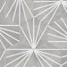 SomerTile - Horizon Collection -  7 3/4 in. x 9 in. - Hexagon Porcelain Tile - Dusk Gris Installed
