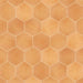 SomerTile - Horizon Collection -  7 3/4 in. x 9 in. - Hexagon Porcelain Tile - Mostaza Installed2