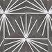 SomerTile - Horizon Collection -  7 3/4 in. x 9 in. - Hexagon Porcelain Tile - Dusk Nero Installed