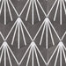 SomerTile - Horizon Collection -  7 3/4 in. x 9 in. - Hexagon Porcelain Tile - Dusk Nero Installed 3