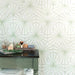 SomerTile - Horizon Collection -  7 3/4 in. x 9 in. - Hexagon Porcelain Tile - Dawn Verde Room Scene