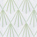 SomerTile - Horizon Collection -  7 3/4 in. x 9 in. - Hexagon Porcelain Tile - Dawn Verde Installed 3