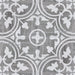 SomerTile - Llama Arte Loire 10" x 10" Porcelain Tile - Verso Silver Smoke