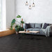 SomerTile - Textile Basic 9" x 10" Porcelain Hex Tile - Black 4