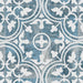 SomerTile - Cassis Arte 10" x 10" Porcelain Tile - Blue Day
