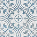 SomerTile - Cassis Arte 10" x 10" Porcelain Tile - Blue