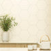 SomerTile - Textile Basic 9" x 10" Porcelain Hex Tile - Cotton 3