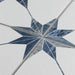 SomerTile - Cassis Stella 10" x 10" Porcelain Tile - Blue