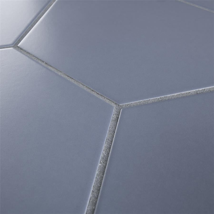 SomerTile - Textile Basic 9&quot; x 10&quot; Porcelain Hex Tile - Ducados