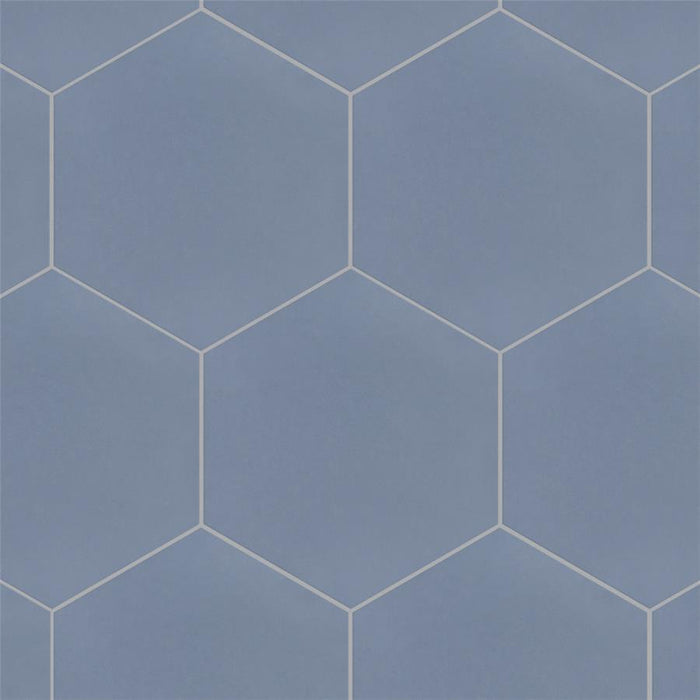 SomerTile - Textile Basic 9" x 10" Porcelain Hex Tile - Ducados