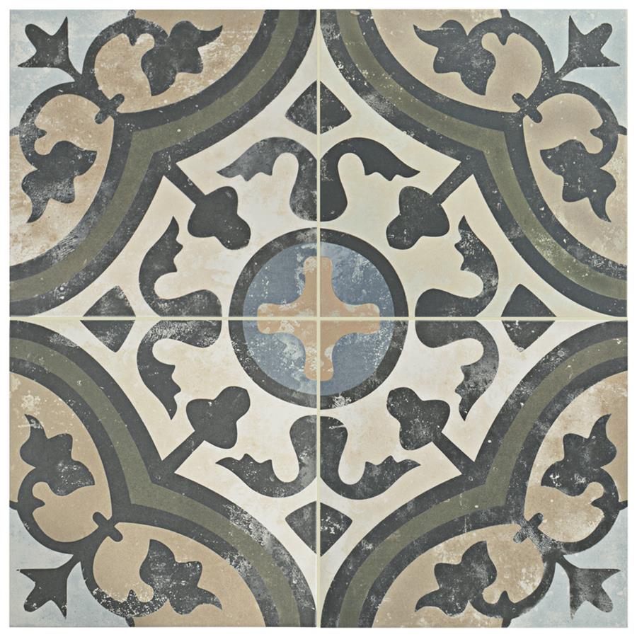 SomerTile - Evoque 10&quot; x 10&quot; Porcelain Tile - Arte Carthusian