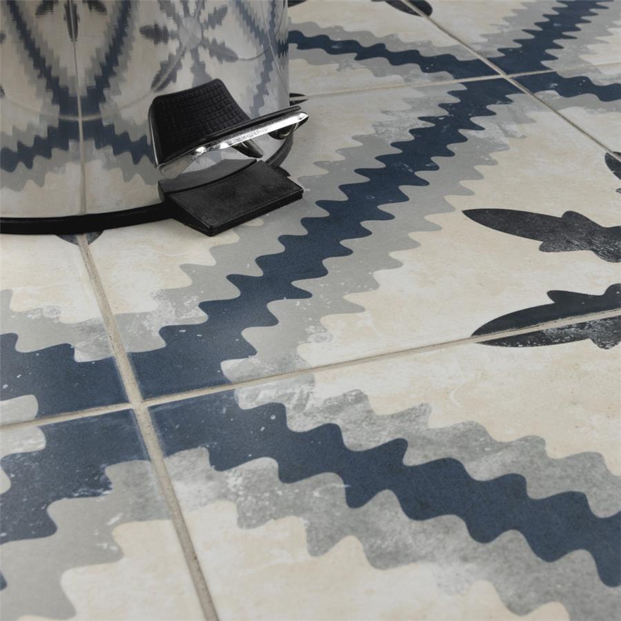 SomerTile - Evoque 10&quot; x 10&quot; Porcelain Tile - Monastery floor installation