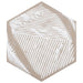 SomerTile - Gaudi 9" x 10" Porcelain Hex Tile - Black