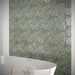 SomerTile - Gaudi React 9" x 10" Porcelain Hex Tile - Ocean wall installation