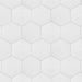 SomerTile - Gaudi 9" x 10" Porcelain Hex Tile - White