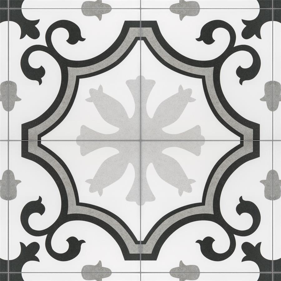 SomerTile - Lacour 10&quot; x 10&quot; Porcelain Tile - Grey