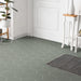 SomerTile - Textile Basic 9" x 10" Porcelain Hex Tile - Moss 3