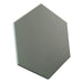SomerTile - Textile Basic 9" x 10" Porcelain Hex Tile - Moss 4