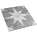 SomerTile - Llama Stella Loire 10" x 10" Porcelain Tile - Verso Silver Smoke
