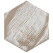 SomerTile - Traffic 9" x 10" Porcelain Hex Tile - Dark