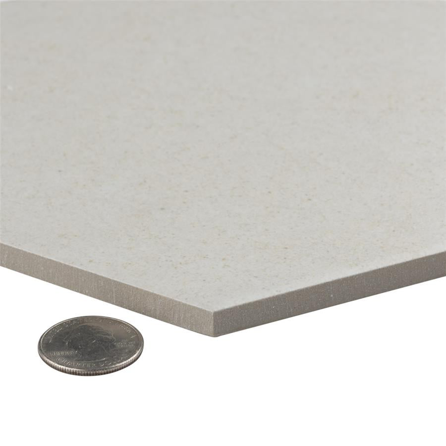 SomerTile - Vintage 9" x 10" Porcelain Hex Tile - Blanco